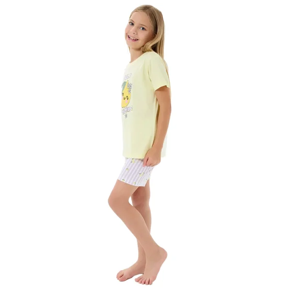 RolyPoly RP3777-G Kız Çocuk Garson Boy Yazlık Şort Takım