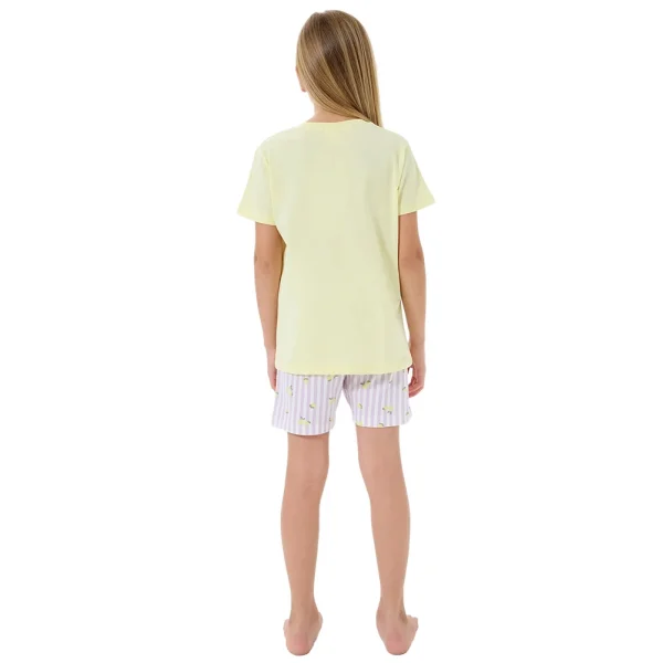 RolyPoly RP3777-G Kız Çocuk Garson Boy Yazlık Şort Takım