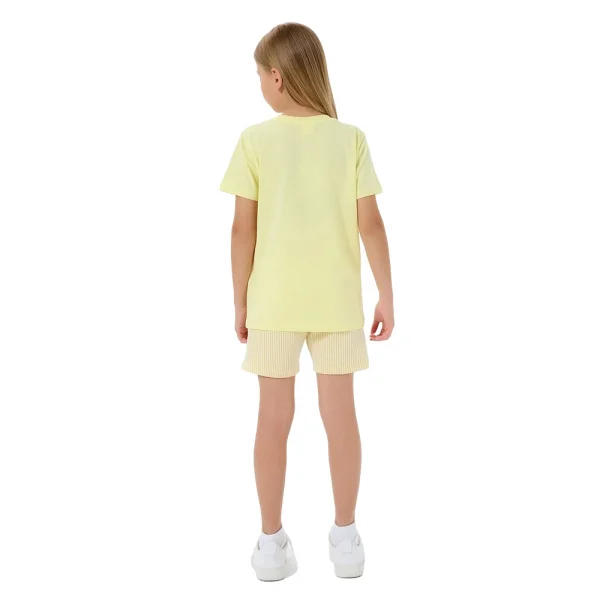 RolyPoly RP3795-G Kız Çocuk Garson Boy Yazlık Şort Takım