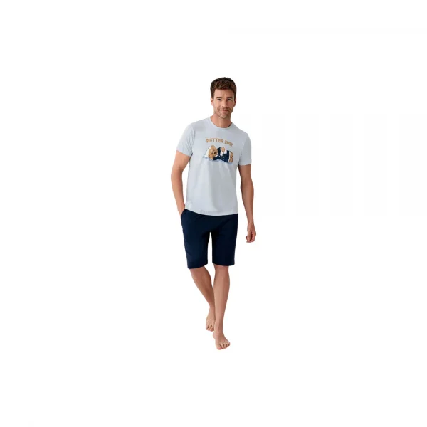 RolyPoly RP3817-S Erkek Yazlık Bermuda Takım