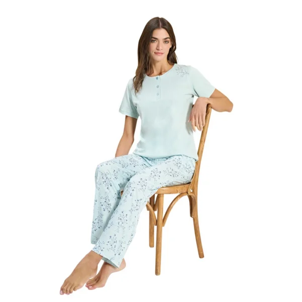 Over Sleep 3337 Kadın Modal Yazlık Takım (M-L-XL-2XL)