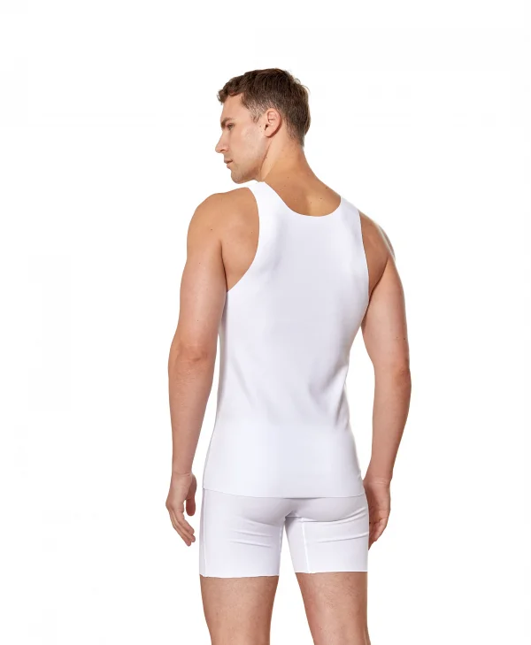 Berrak 1014/4435 Erkek Lazer Kesim Beyaz-L Atlet-Boxer Takım