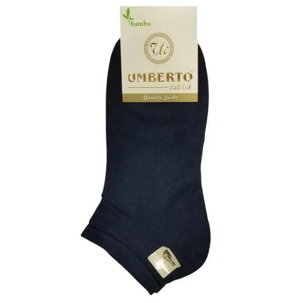 Umberto 12 Adet Erkek Doğal Bambu Patik Çorap -307