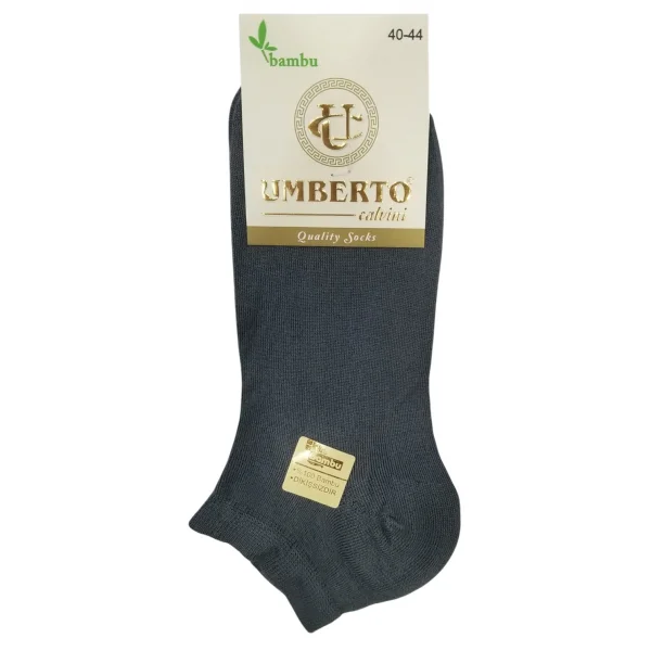 Umberto 6 Adet Erkek Doğal Bambu Patik Çorap - 307
