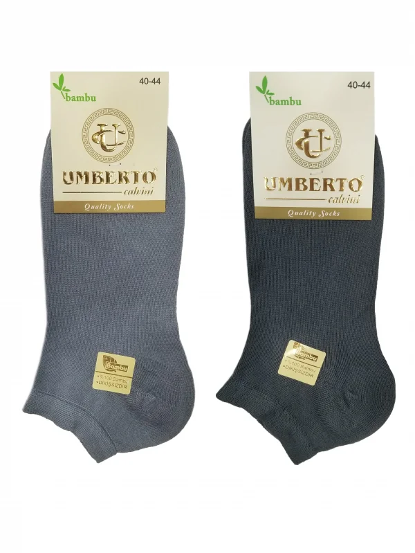 Umberto 6 Adet Erkek Doğal Bambu Patik Çorap - 307