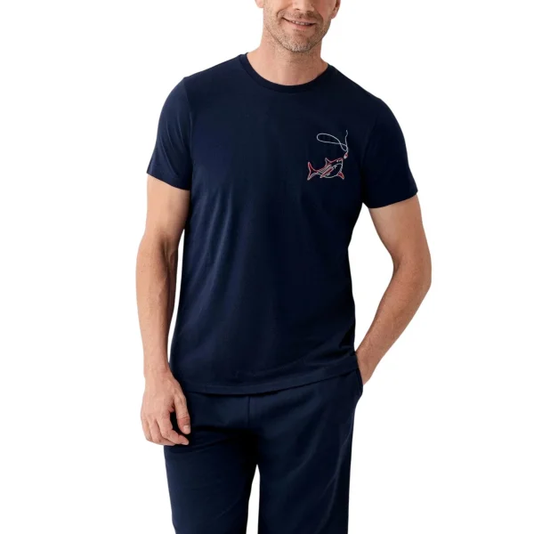 Arnetta AR3692-S Erkek Yazlık İkili Pijama Takım