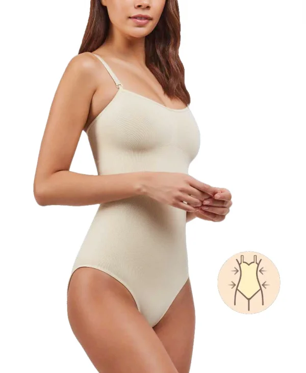 Elite Life 876 K-14 Kadın İnce Askılı Korse Slip Body