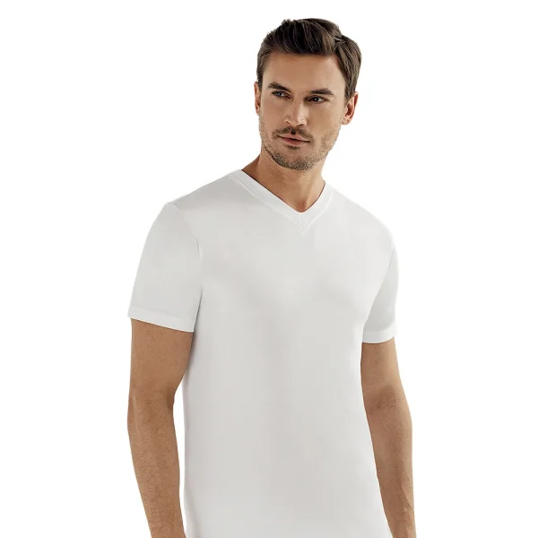 Şahinler ME008 Erkek V-Yaka Fanila No:64 (3XL)