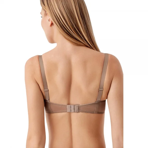 Newbra Lingerie 347057 Kadın Dolgusuz Straplez Basic Desteksiz C Cup Sutyen