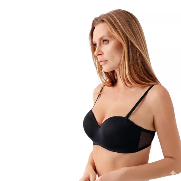 Newbra Lingerie 7045 Kadın Desteksiz B Cup Dantelli Sutyen
