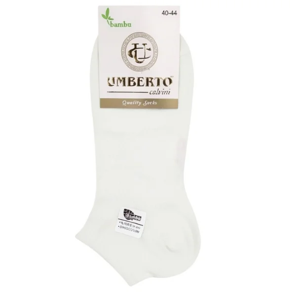 Mia Calzente - Umberto 307 6lı Erkek Doğal Bambu Patik Çorap