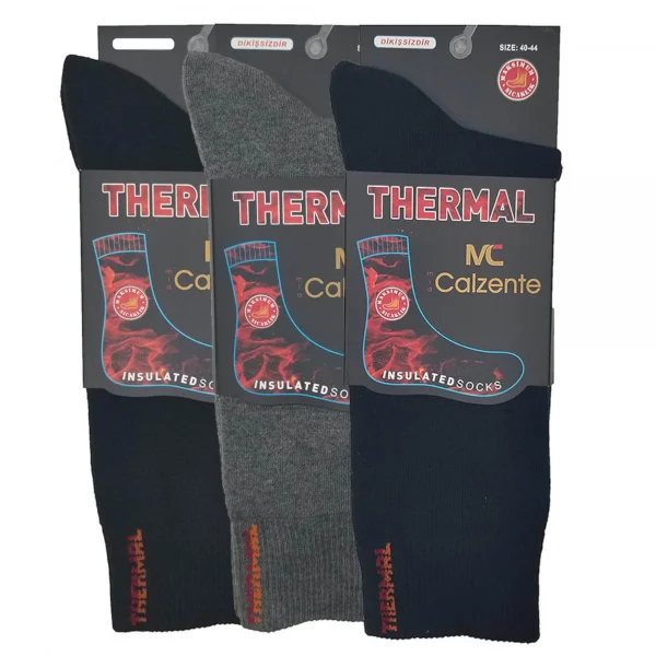 Mia Calzente 3lü Thermal (Termal) Erkek Çorabı