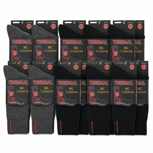 Mia Calzente 12li Thermal (Termal) Erkek Çorabı