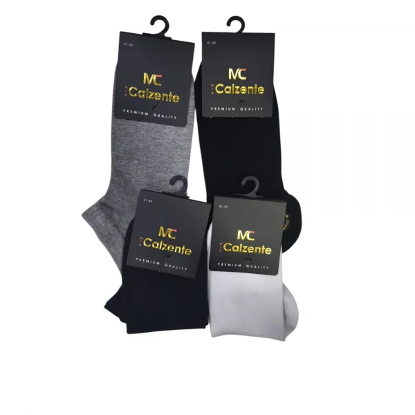 Mia Calzente 3lü Premium Penye Erkek Patik Çorap