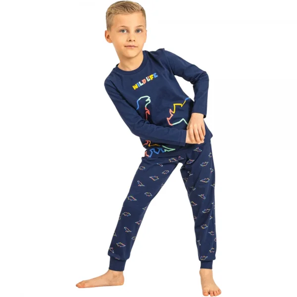 Rolypoly RP3866C Erkek Çocuk  Uzun Kol Pijama Takım