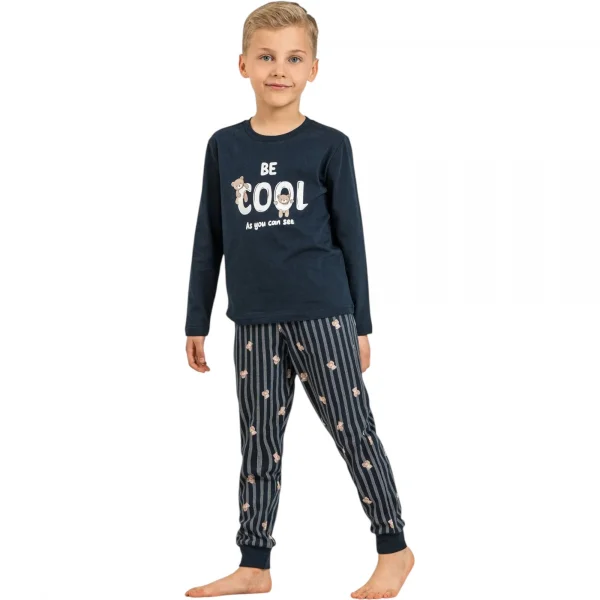Rolypoly RP3870C Erkek Çocuk  Uzun Kol Pijama Takım