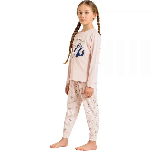 Rolypoly RP3902C Anne Kız Uzun Kol Pijama Takım (Kız Çocuk)