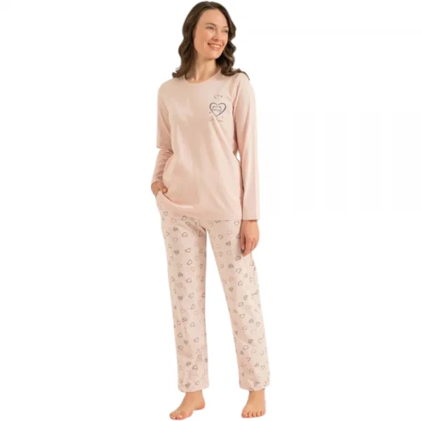Rolypoly RP3902S Anne Kız Uzun Kol Pijama Takım (Anne)