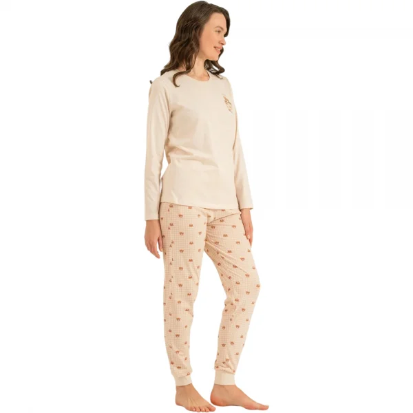 Rolypoly RP3916S Anne Kız Uzun Kol Pijama Takım (Anne)