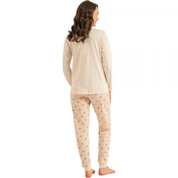 Rolypoly RP3916S Anne Kız Uzun Kol Pijama Takım (Anne)