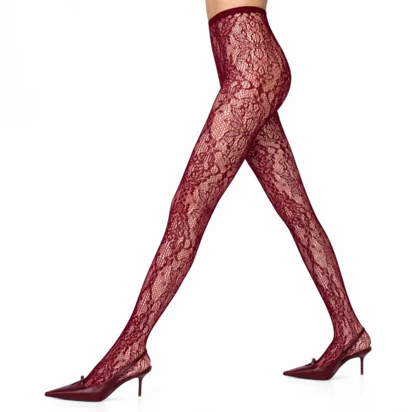 Penti Kadın Classy Floral File Külotlu Çorap