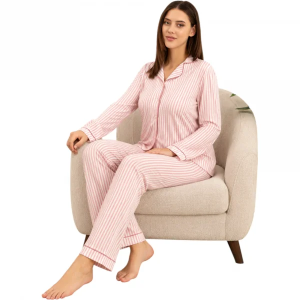 Rozalinda 3950 Kadın Kışlık  Pijama Takım