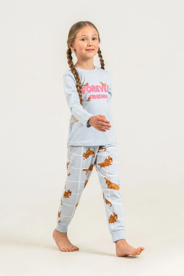RolyPoly RP3907C  Kız Çocuk Uzun Kol Pijama Takım