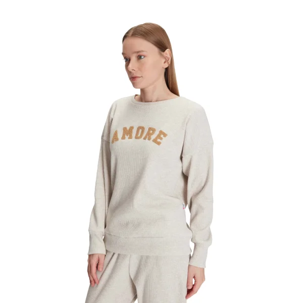 Anıl 11271 Kadın Uzun Kol Sweatshirt ve Pantolon T