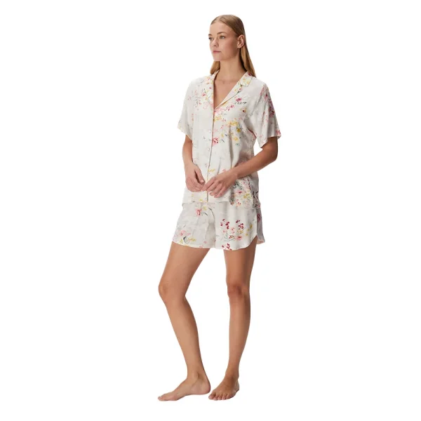 Anıl 11355 Kadın Yazlık Atlet ve Şortlu Pijama Takım