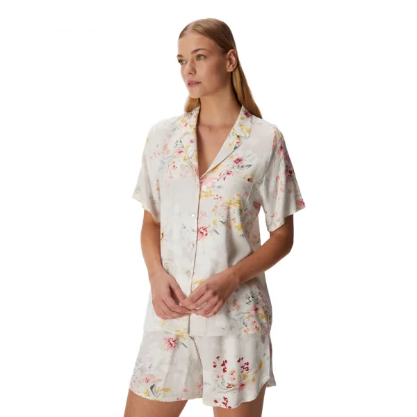 Anıl 11355 Kadın Yazlık Atlet ve Şortlu Pijama Takım