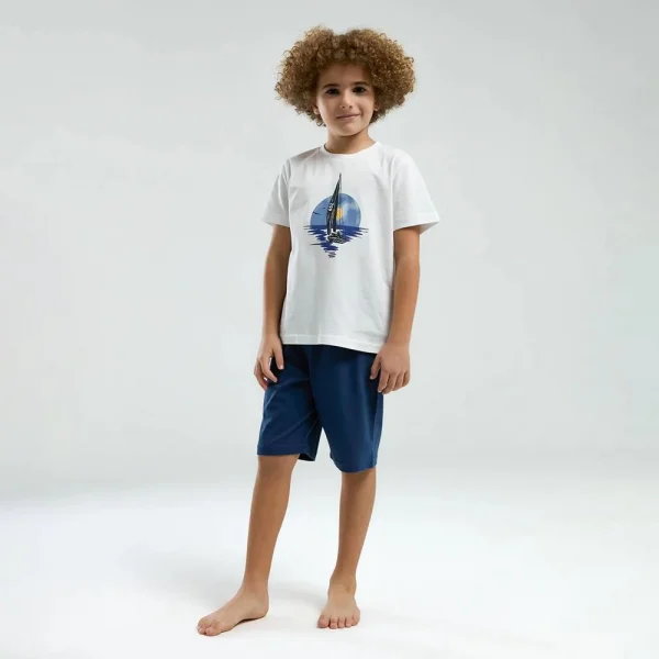 Arnetta 3314C Baba/Oğul İkili Yazlık Pijama Takım