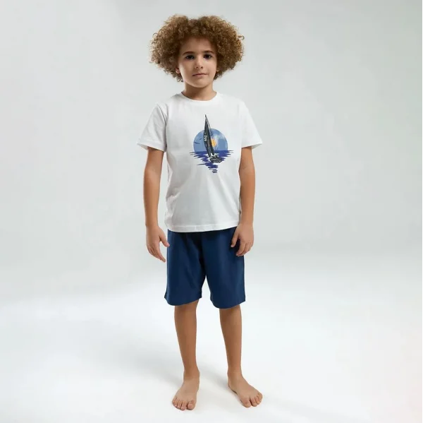 Arnetta 3314C Baba/Oğul İkili Yazlık Pijama Takım