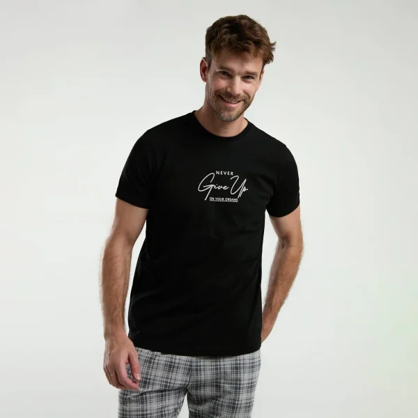Arnetta 3346S Erkek Bermuda İkili Yazlık Pijama Takım