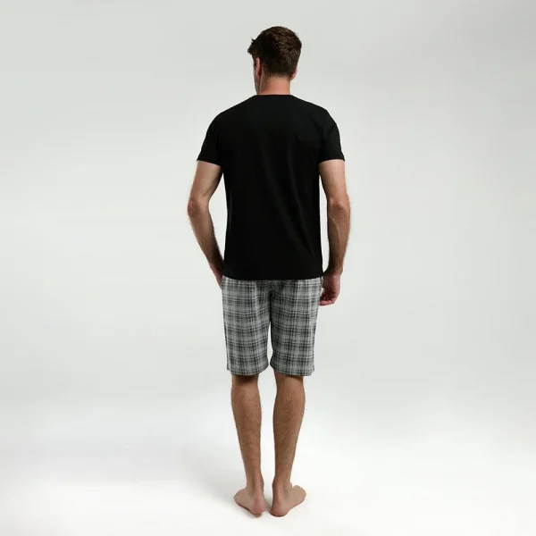 Arnetta 3346S Erkek Bermuda İkili Yazlık Pijama Takım