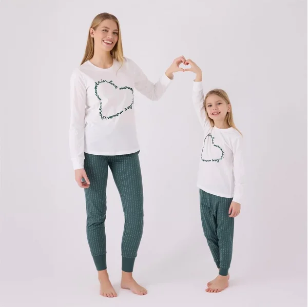 Arnetta AR3050G Kız Çocuk Garson Kışlık Pijama Takım