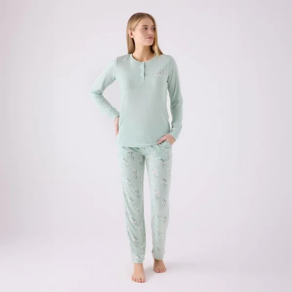 Arnetta AR3063X Kadın Büyük Beden Kışlık Pijama Takımı