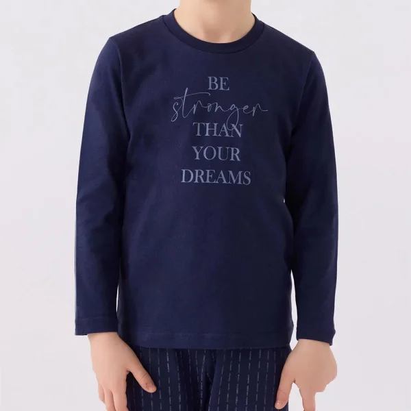 Arnetta AR3130G Erkek Çocuk Garson Boy Kışlık Pijama Takımı
