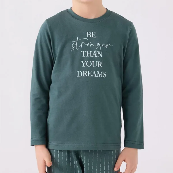 Arnetta AR3130G Erkek Çocuk Garson Boy Kışlık Pijama Takımı