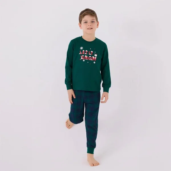 Arnetta AR3131C Erkek Çocuk Kışlık Pijama Takım