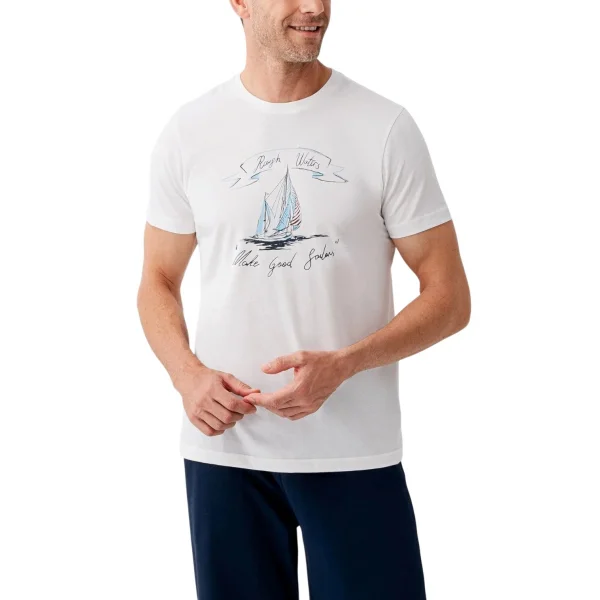 Arnetta AR3693-S Erkek Yazlık İkili Pijama Takım