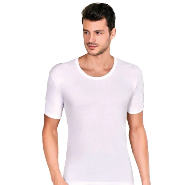 Berrak 1002 Erkek Kısa Kol Bisiklet Fanila XXL