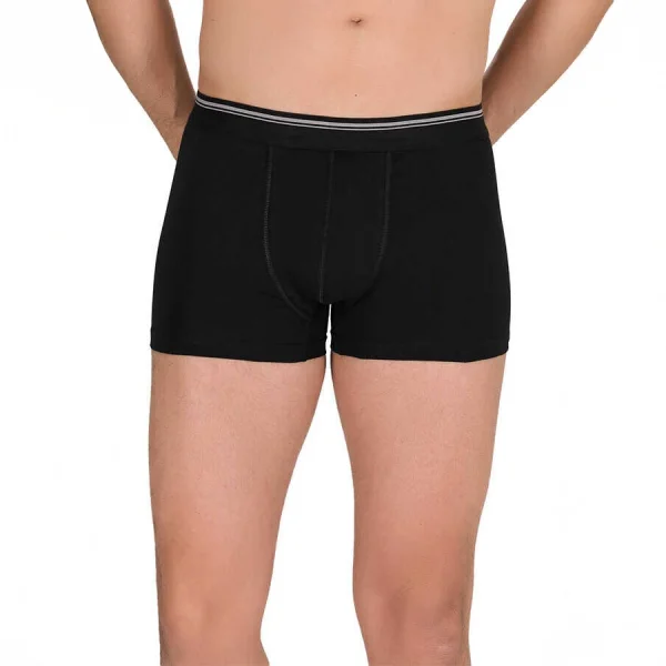 Berrak 1097 Erkek Likralı Boxer 3lü Paket Siyah XL