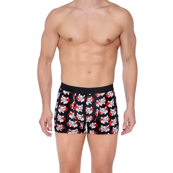Berrak 4431 Dijital Baskı Erkek Boxer