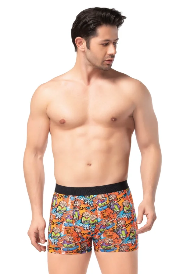 Berrak 4431 Dijital Baskı Erkek Boxer