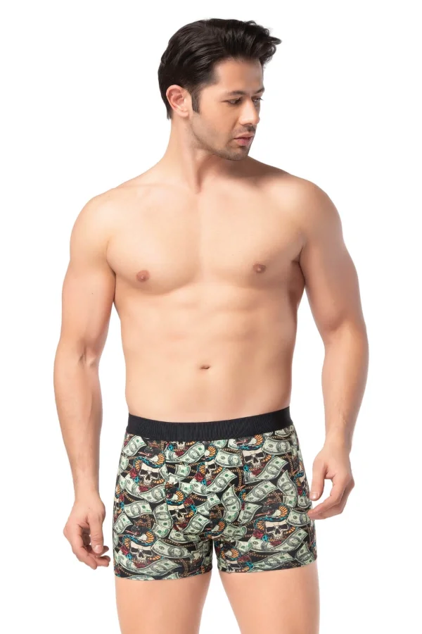 Berrak 4431 Dijital Baskı Erkek Boxer