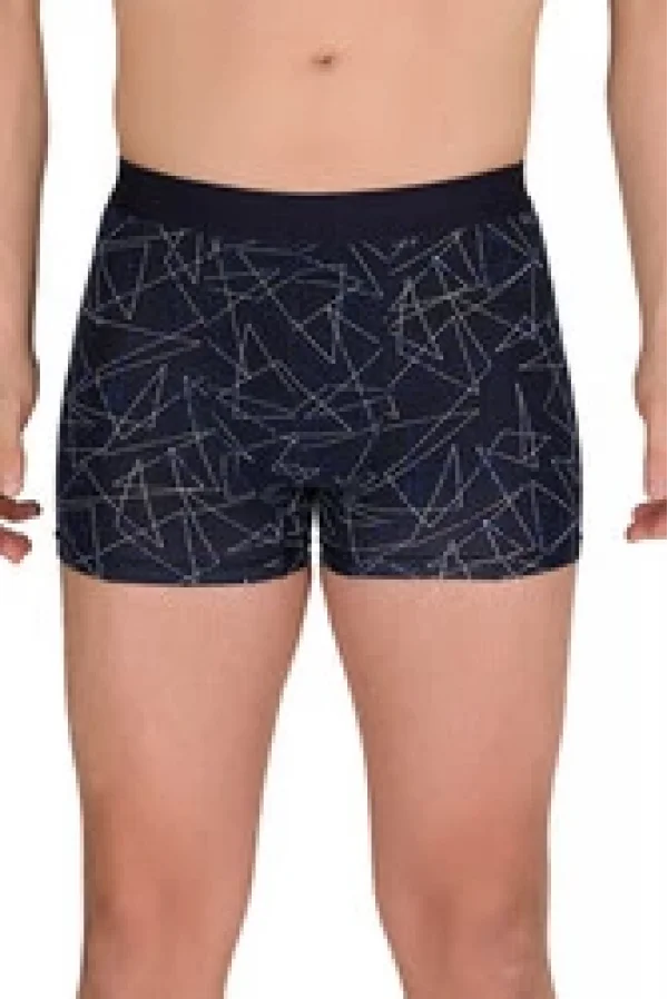 Berrak 4480 (Battal) Likralı Desenli Erkek Boxer