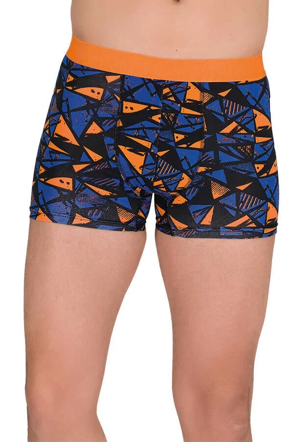 Berrak 4480 Erkek Likralı Desenli Boxer
