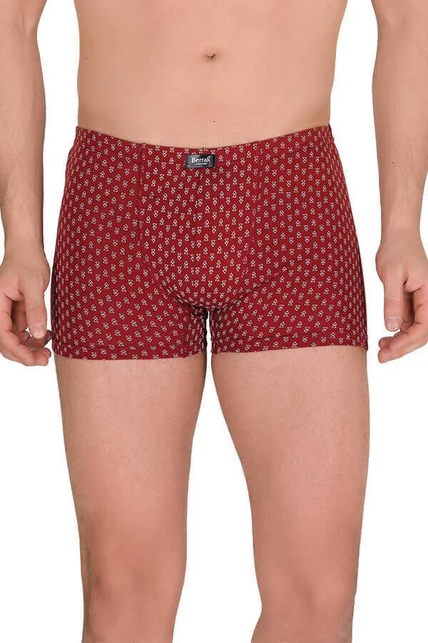 Berrak 4497 Modal Deseli Erkek Boxer BATTAL XXL