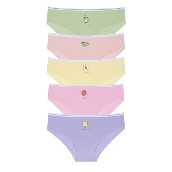 Berrak 6853 Kız Çocuk Bikini 5li