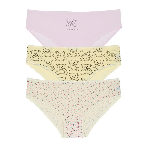 Berrak 6865 Kız Çocuk 3lü Bikini